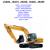 JCB instrukcje napraw + schematy + DTR: JCB Koparki JS200, JS210, JS220, JS240, JS260  od 2001r. - 2006r. instrukcja naprawy